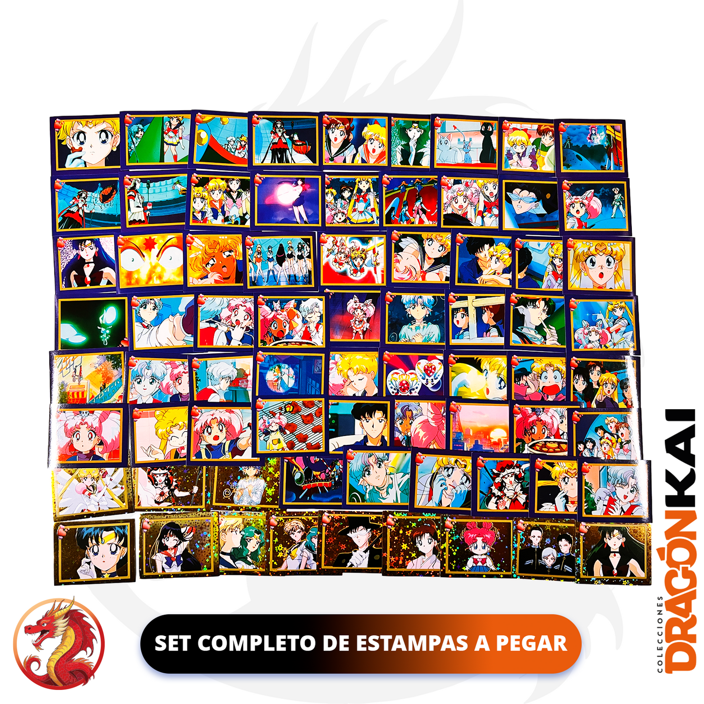 Álbum Sailor Moon Super S (Re. Salo) + Set completo a pegar