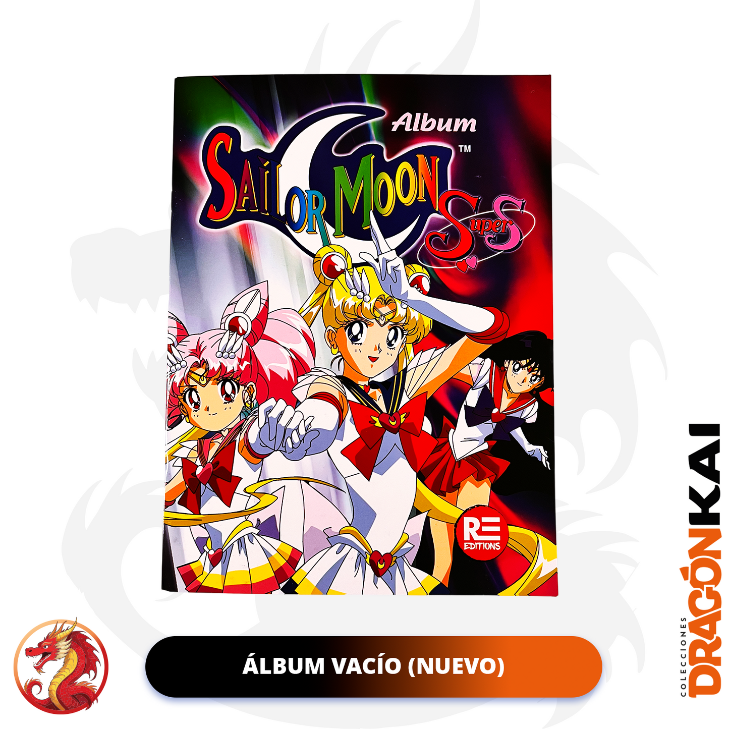 Álbum Sailor Moon Super S (Re. Salo) + Set completo a pegar