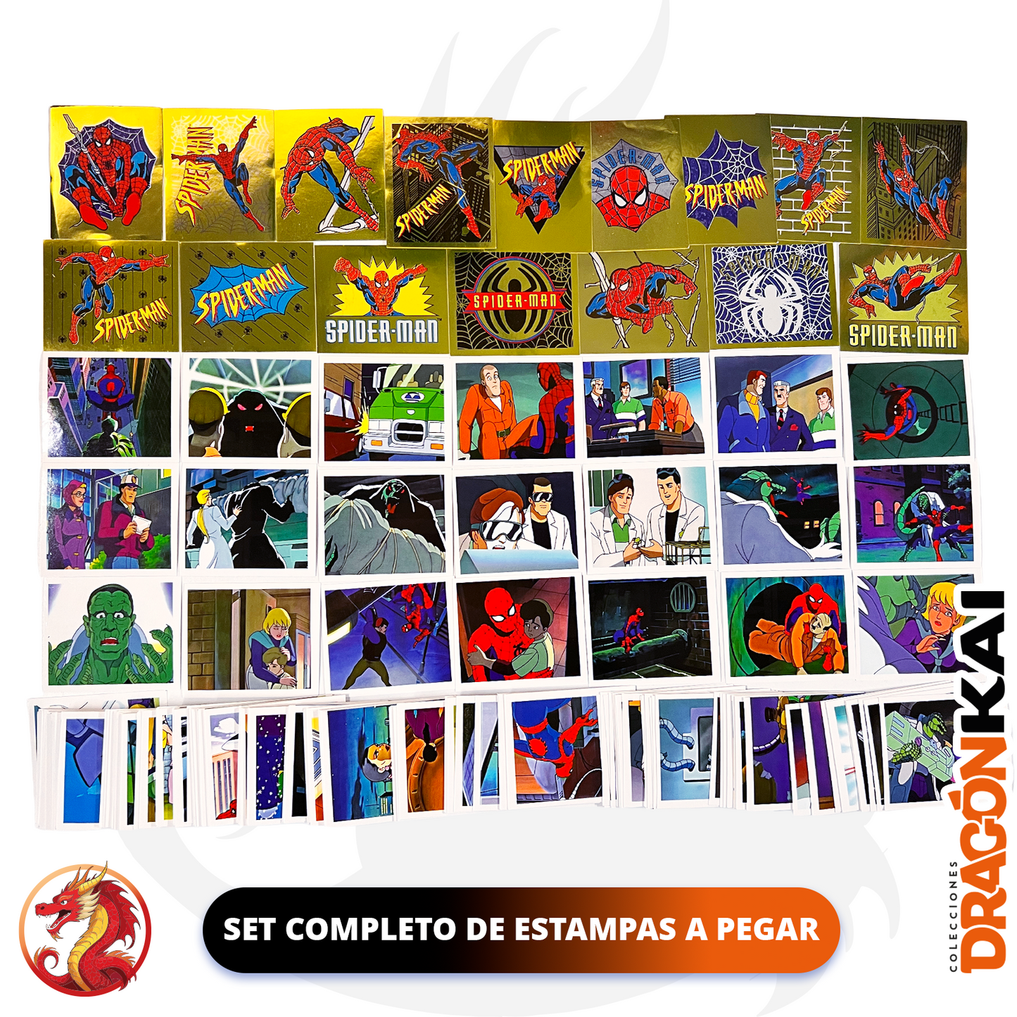 Álbum Spider-Man (Re. Panini) + Set completo a pegar