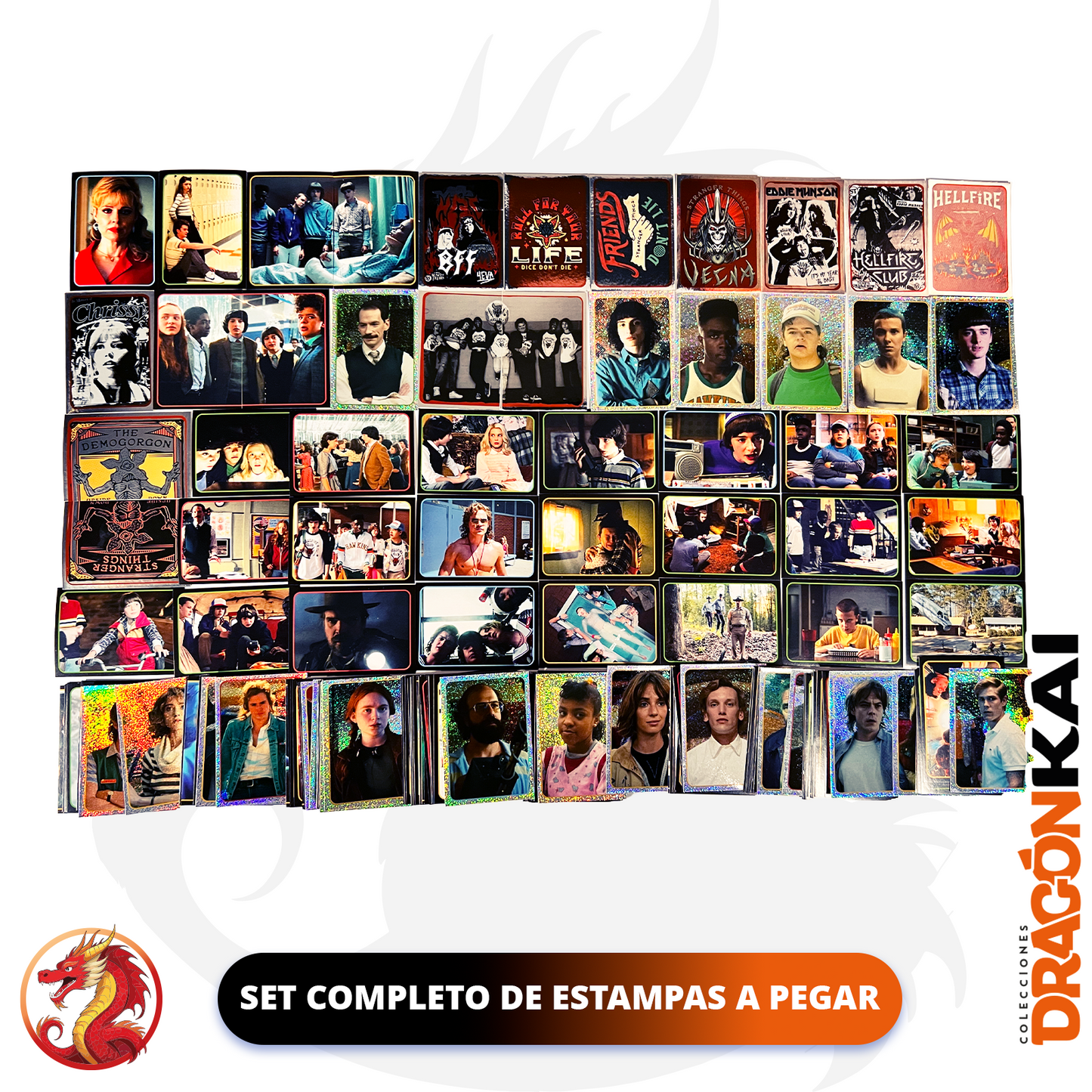 Álbum Stranger Things (Panini 2024) + Set completo a pegar