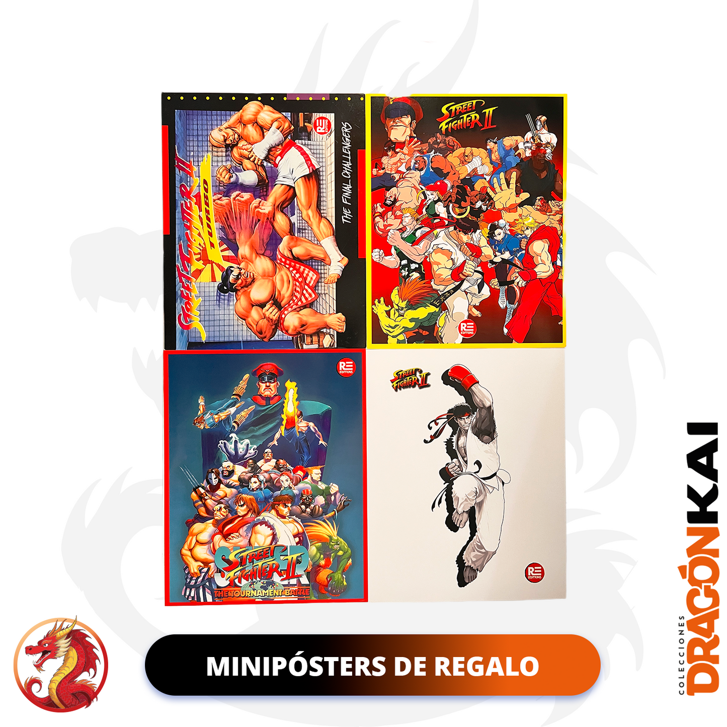 Álbum Street Fighter II (Re. Salo) + Set completo a pegar