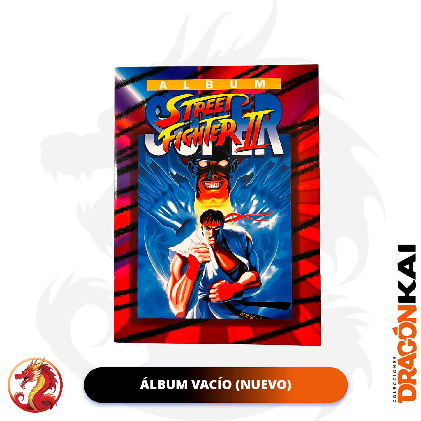 Álbum Street Fighter II (Re. Salo) + Set completo a pegar