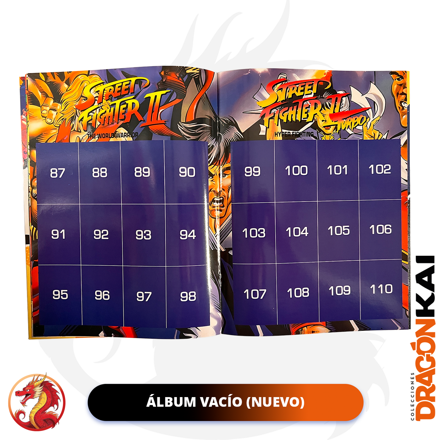 Álbum Street Fighter II (Re. Salo) + Set completo a pegar