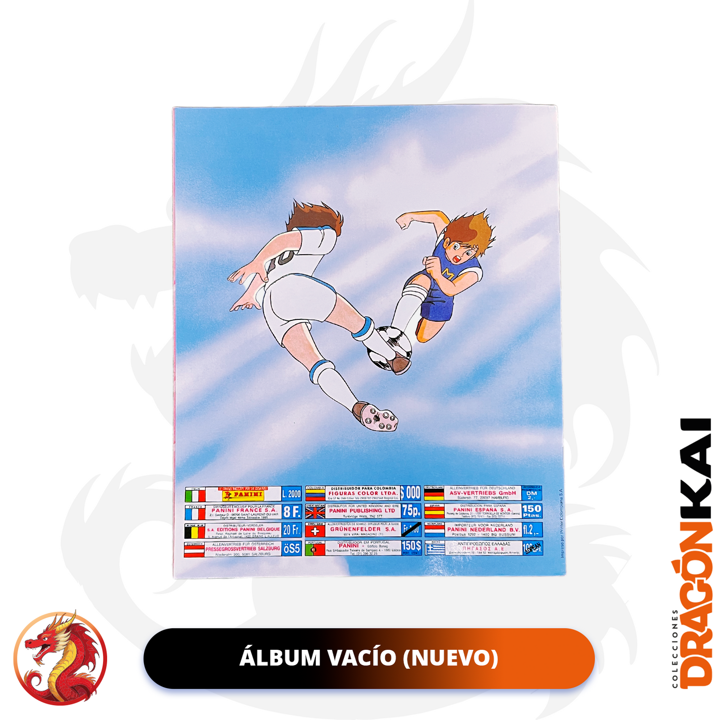 Álbum Super Campeones (Panini 1994) + Caja de 50 sobres