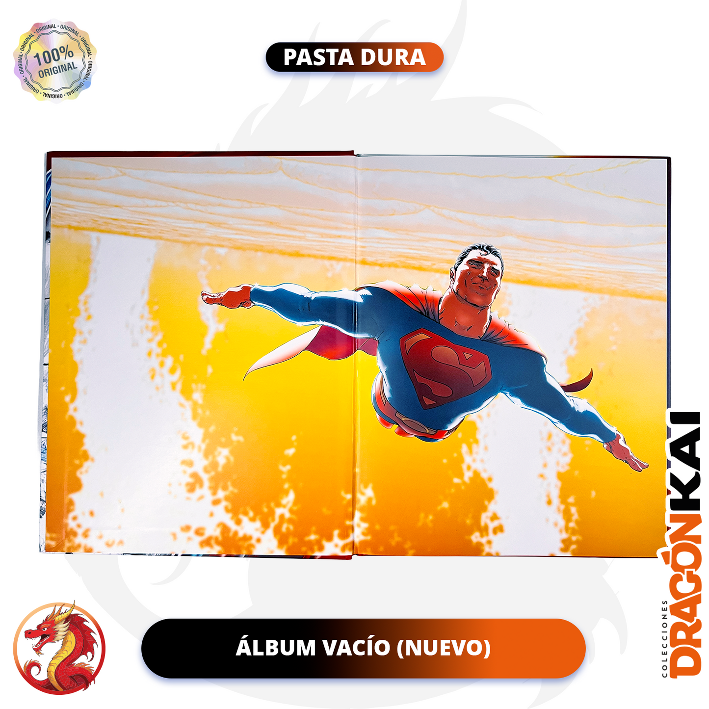 Álbum Pasta Dura Superman (Editorial Berlín) + Set completo a pegar