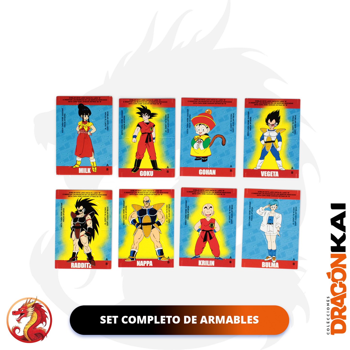 Tarjetas «Dragon Ball Z 1» + caja porta tarjetas