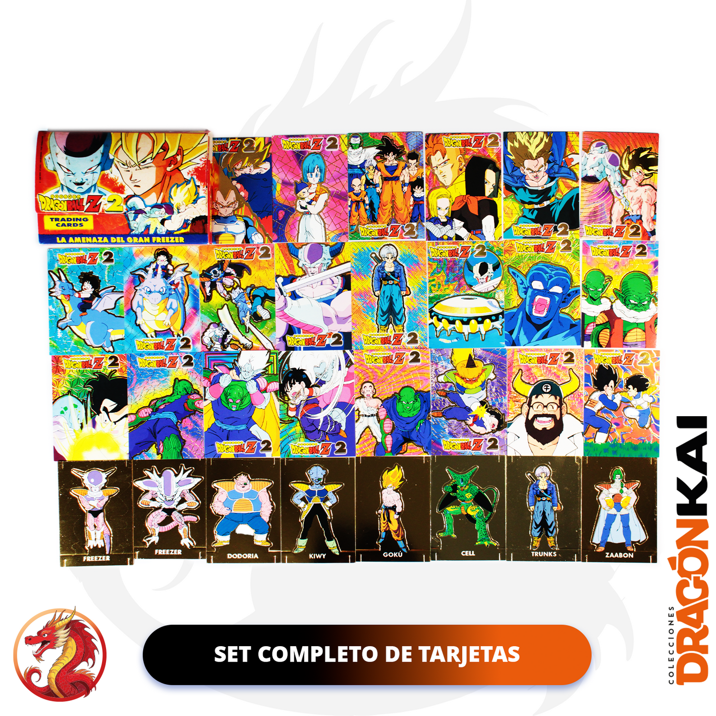 Tarjetas «Dragon Ball Z 2» GOLD Ed. (Re. Navarrete)