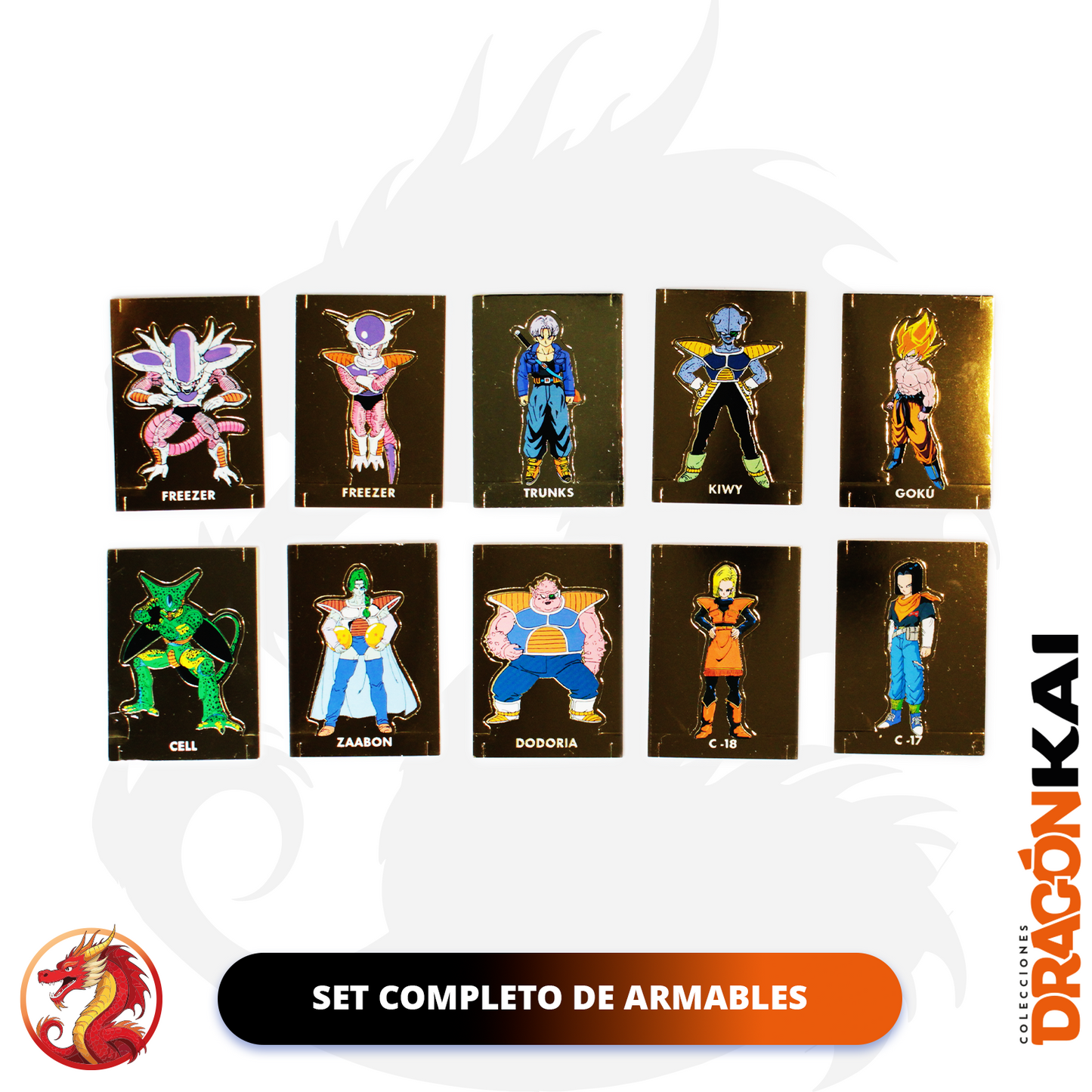 Tarjetas «Dragon Ball Z 2» GOLD Ed. (Re. Navarrete)