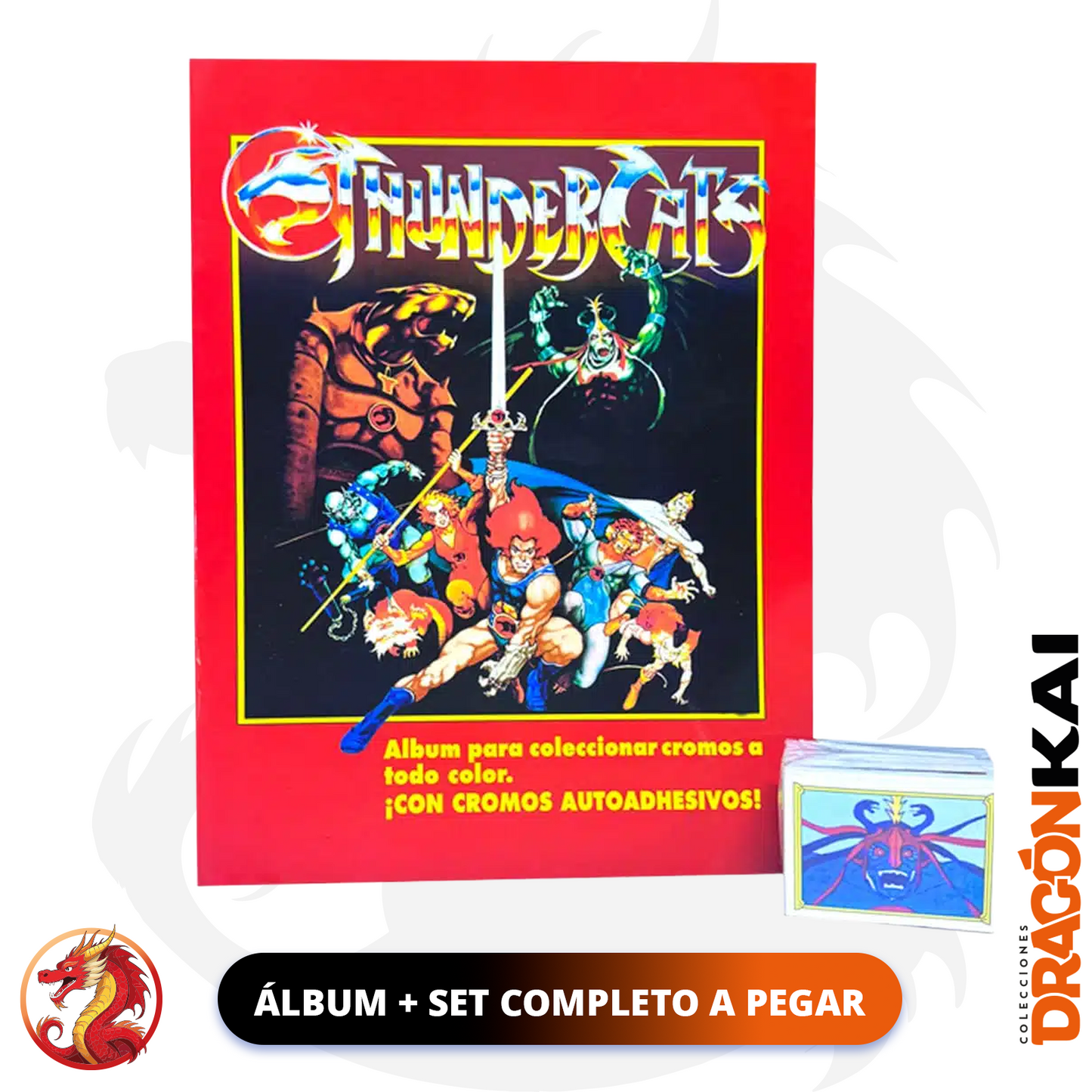 Álbum Tapa Blanda Thundercats (Re. Navarrete) + Set completo a pegar