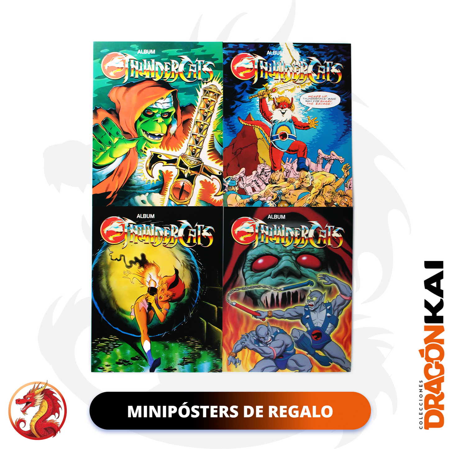 Álbum Thundercats (Re. Salo) + Set completo a pegar