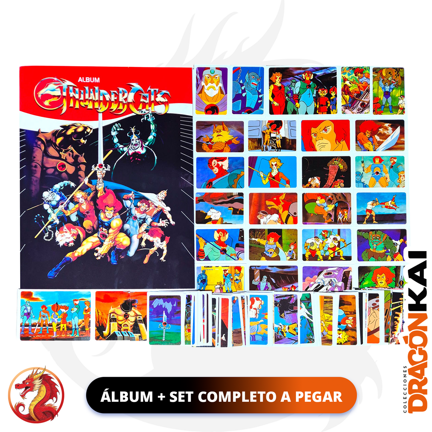 Álbum Thundercats (Re. Salo) + Set completo a pegar