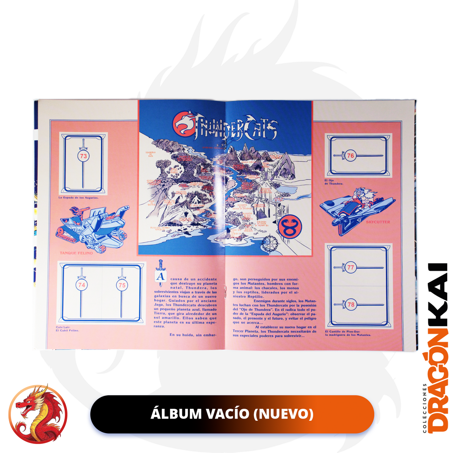 Álbum Thundercats (Re. Salo) + Set completo a pegar