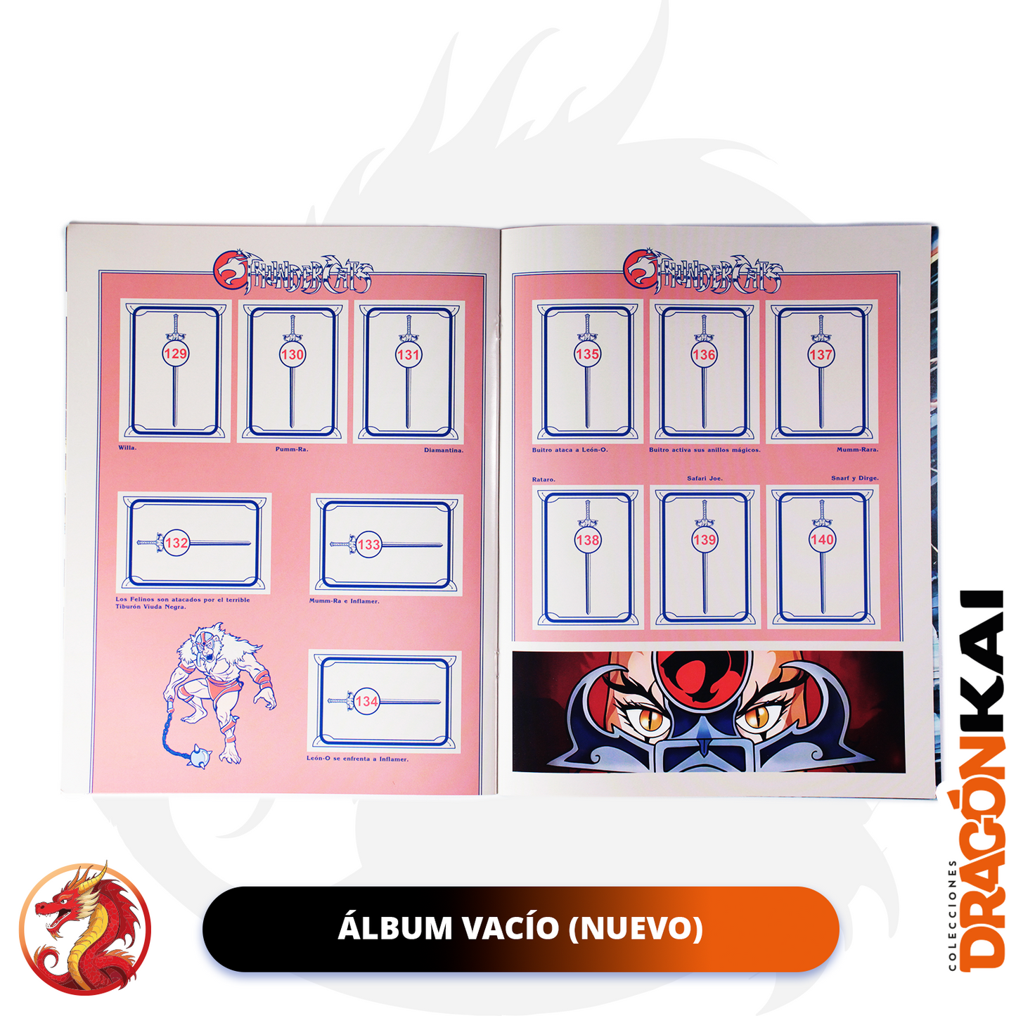 Álbum Thundercats (Re. Salo) + Set completo a pegar
