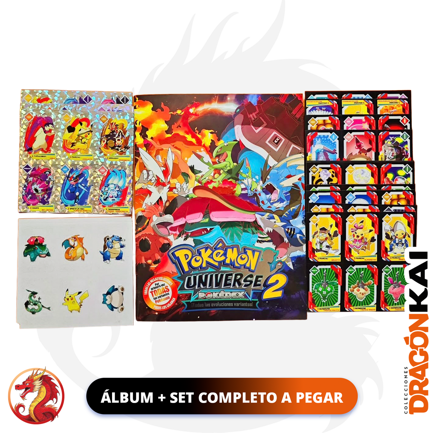 Álbum Pokemon Universe 2 + Set completo a pegar