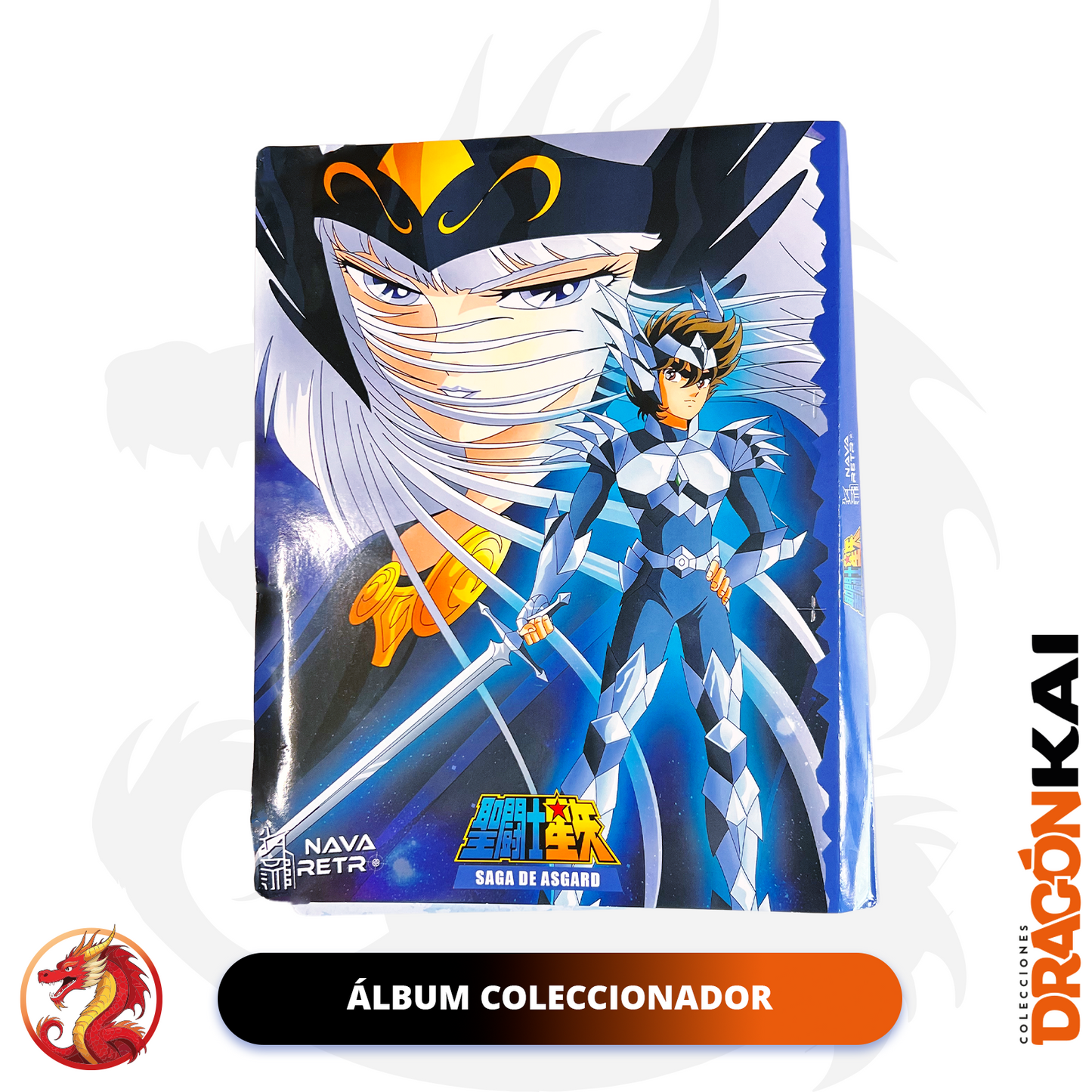 Tarjetas Caballeros del Zodiaco Vol. 4 - Saga de Asgard | Set Completo + Coleccionador