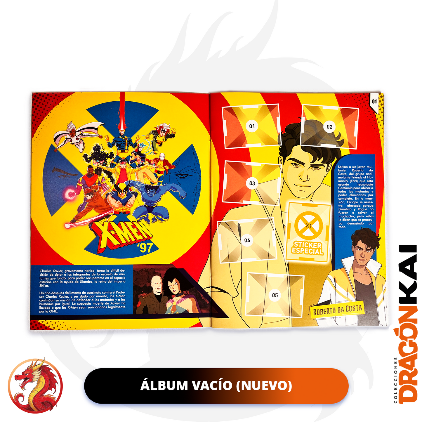 Álbum X-Men 97′ + Set completo a pegar