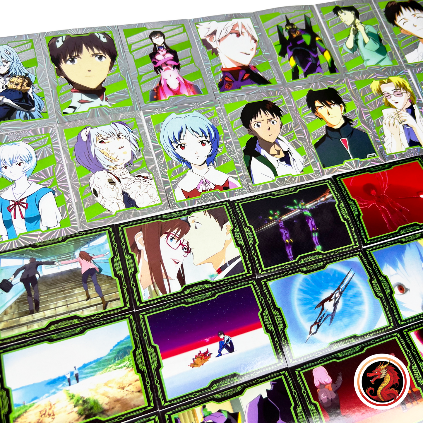 Álbum Evangelion + Set completo a pegar