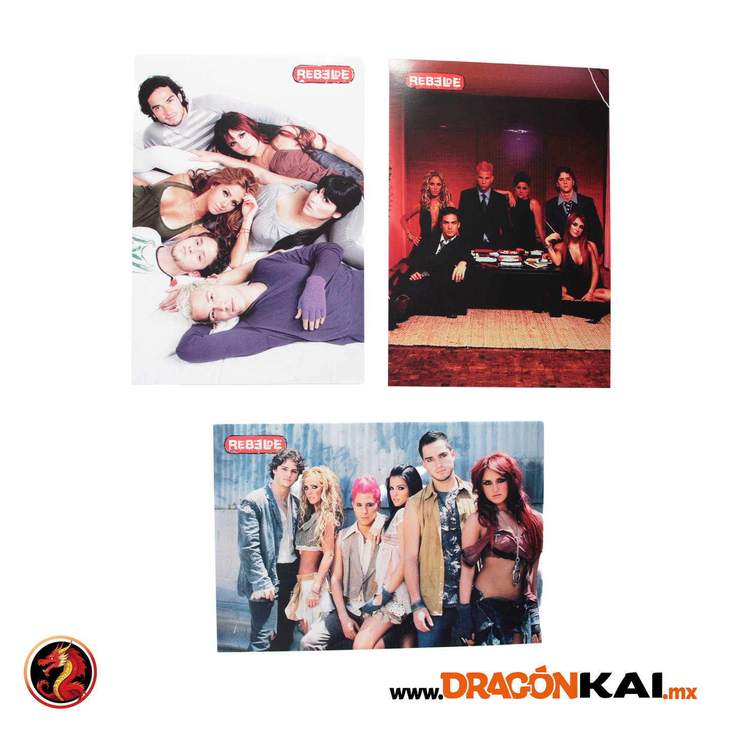 Álbum Rebelde + Set completo a pegar