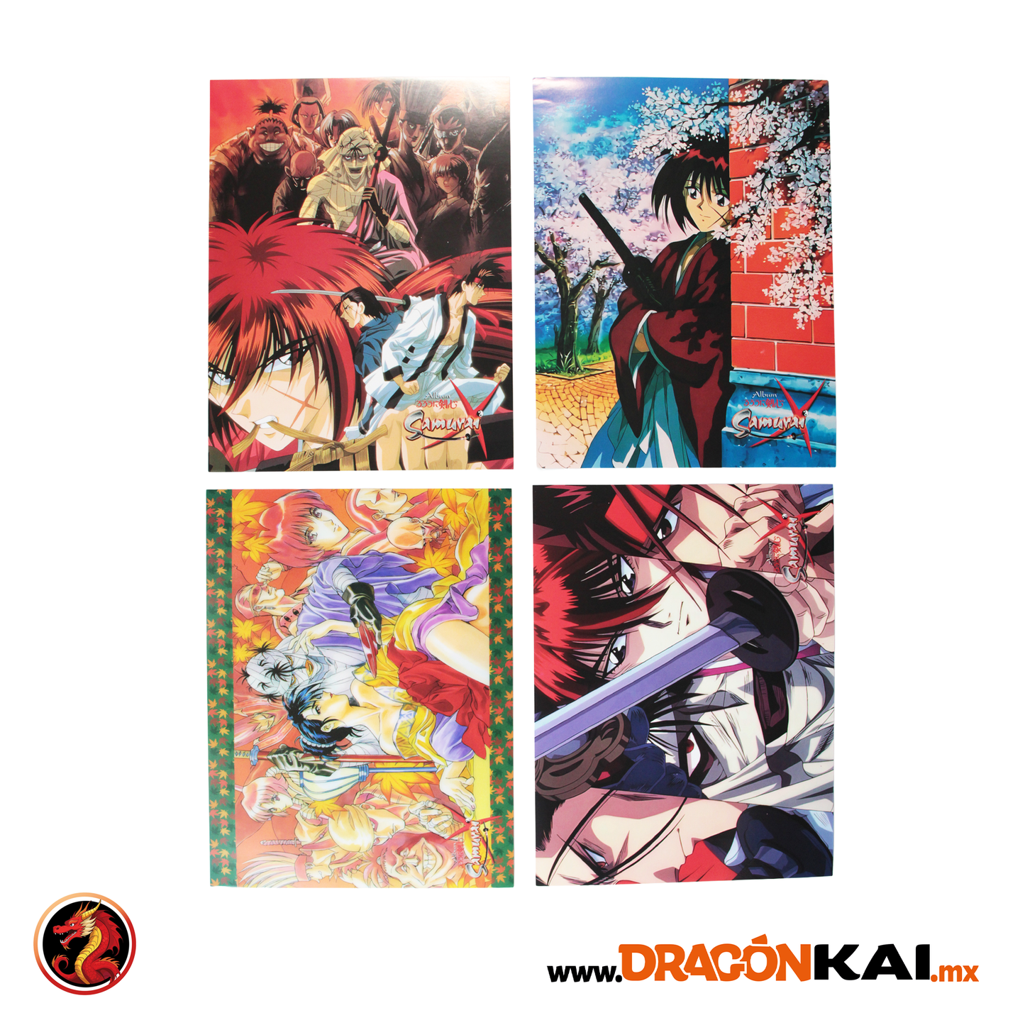 Álbum Samurai X (Re. Salo) + Set completo a pegar