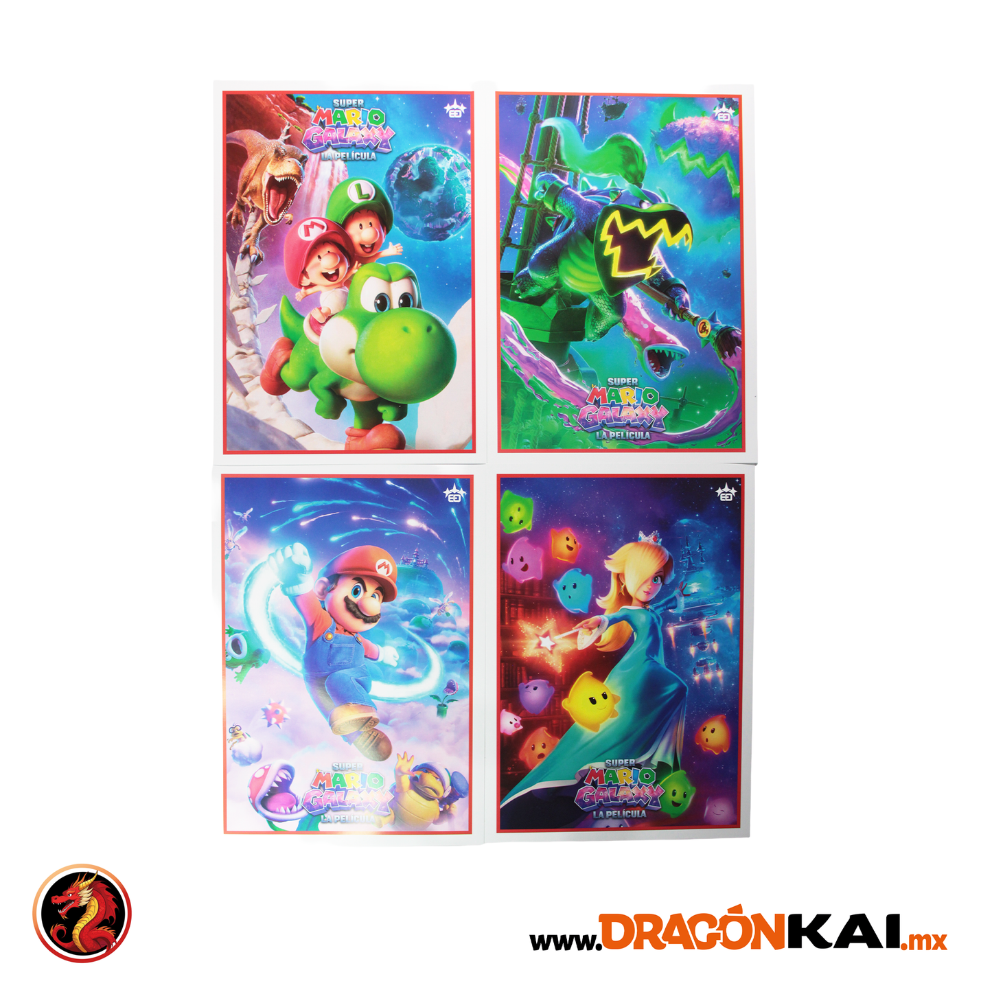 Álbum Super Mario Galaxy: La Película + Set completo a pegar