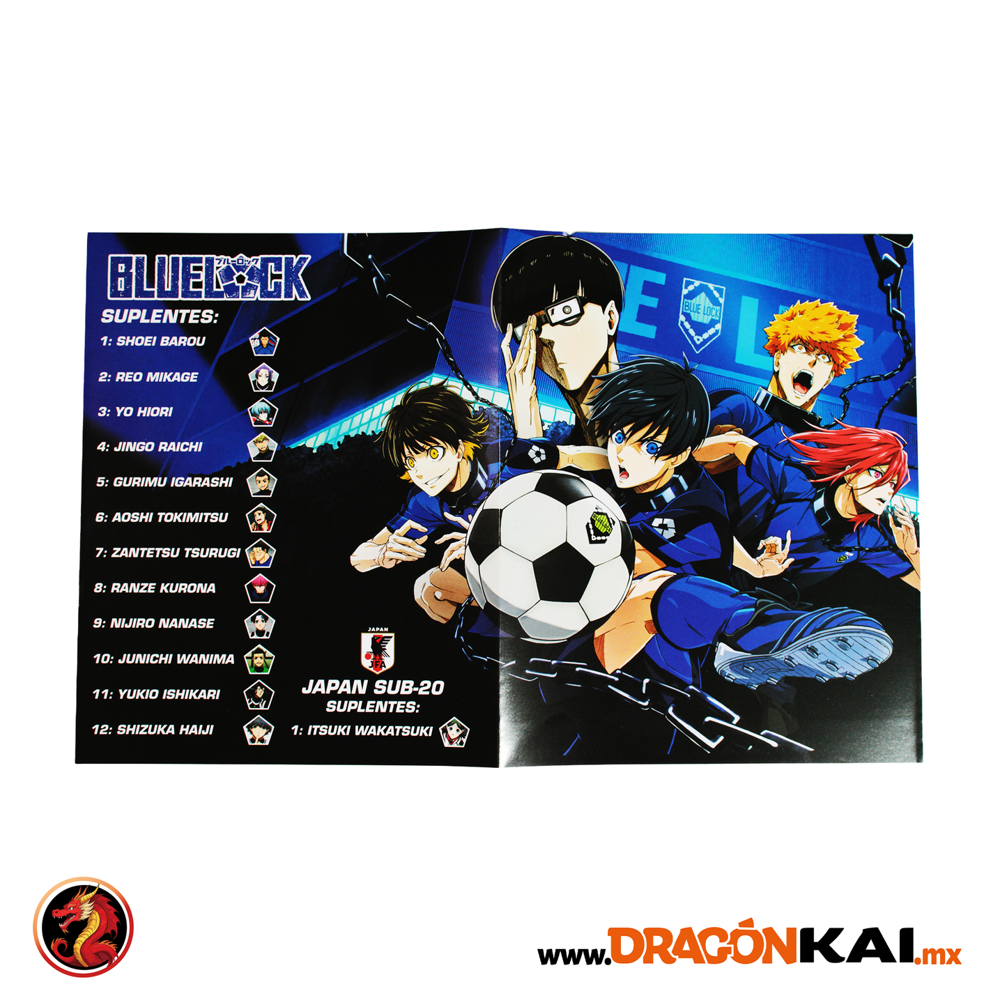 Álbum Blue Lock + Set completo de a pegar