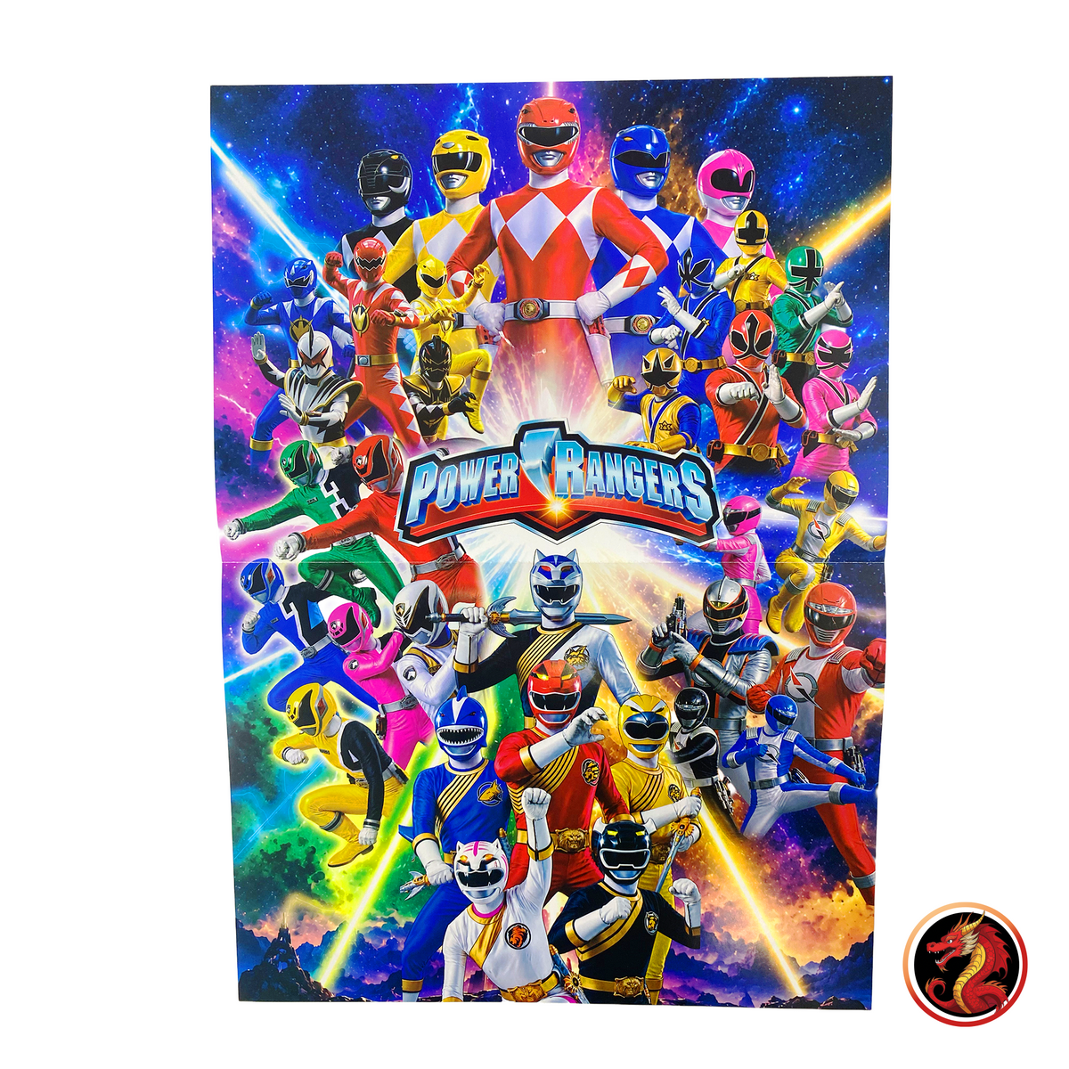 Álbum Pasta Dura - Enciclopedia Power Rangers + Set Completo a pegar
