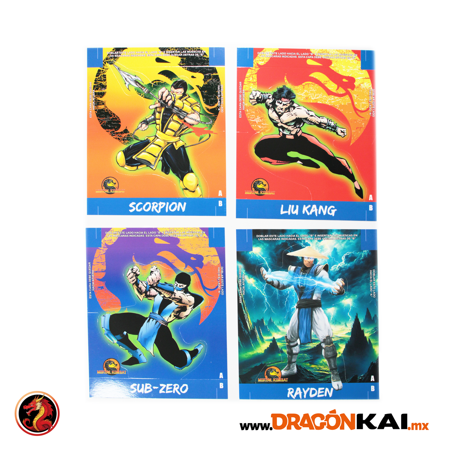 Álbum Mortal Kombat (Re. Salo) + Set completo a pegar