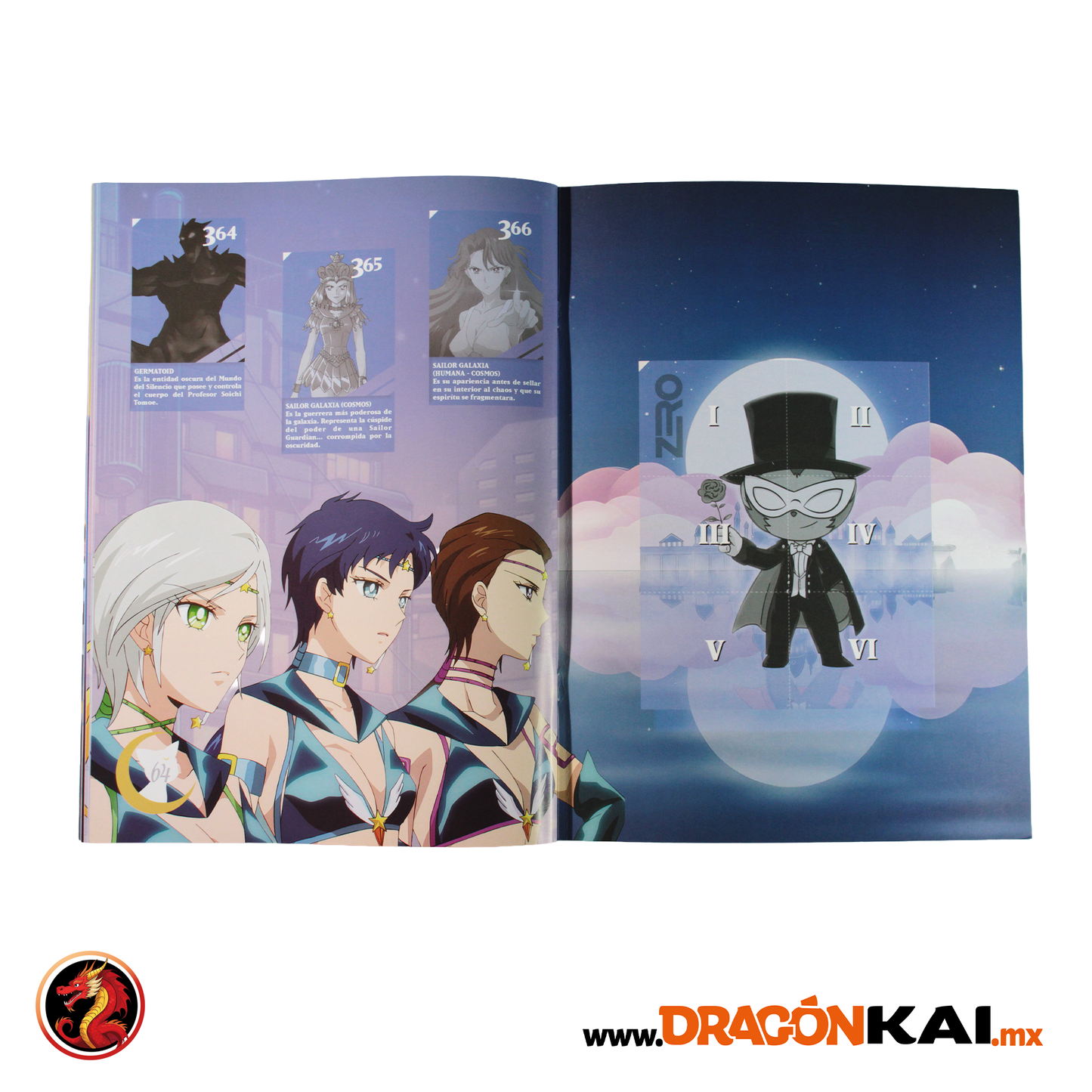Álbum Enciclopedia Sailor Moon + Set completo a pegar