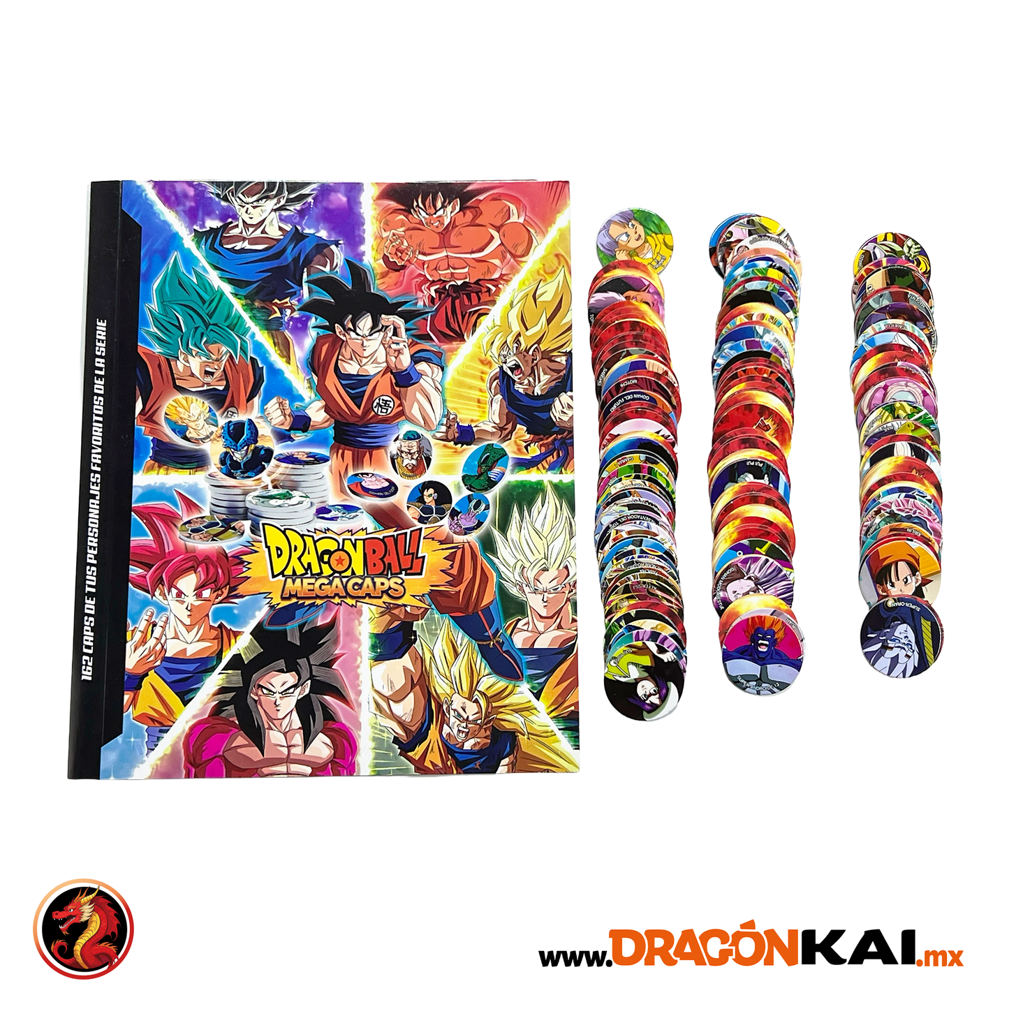 Álbum Pasta Dura Dragon Ball Galaxy: Enciclopedia de personajes + Set completo a pegar