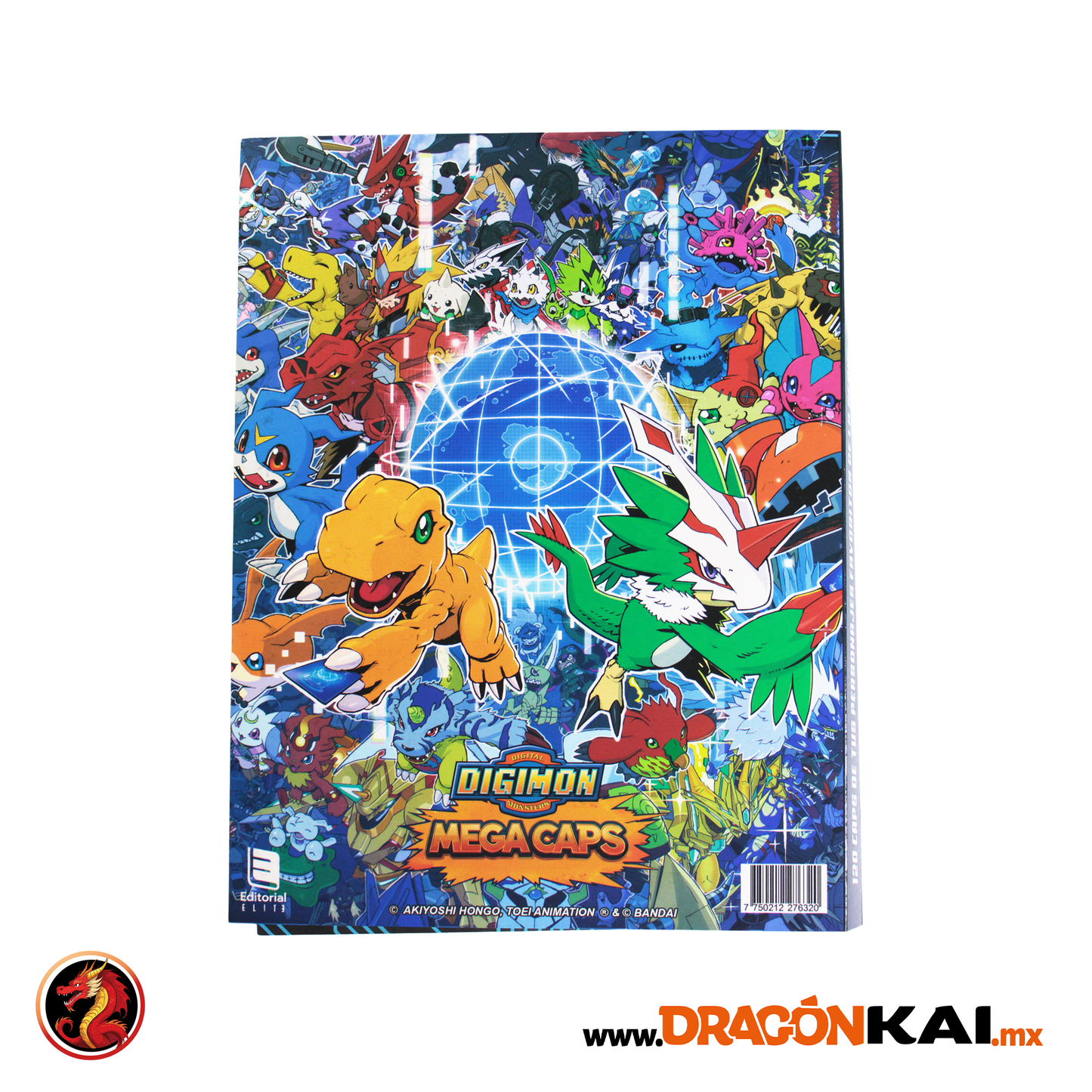 Album Enciclopedia Pasta Dura DIGIMON GALAXY + set completo a pegar
