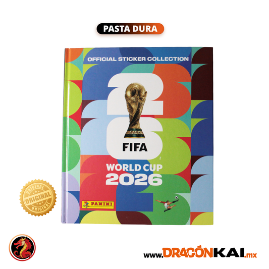 Álbum Oficial Pasta Dura Mundial 2026 (Panini) Versión Internacional