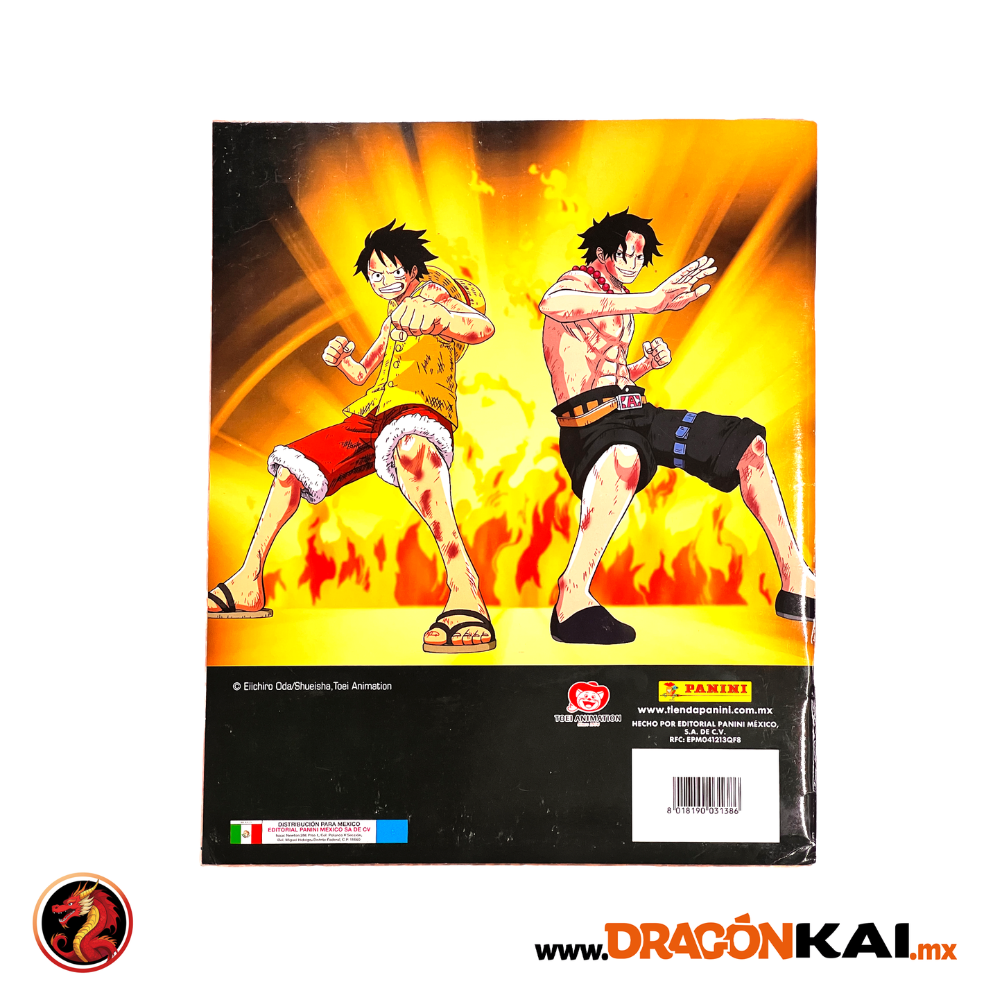 Álbum One Piece: La Guerra en la Cumbre (Panini 2022) + Set completo a pegar