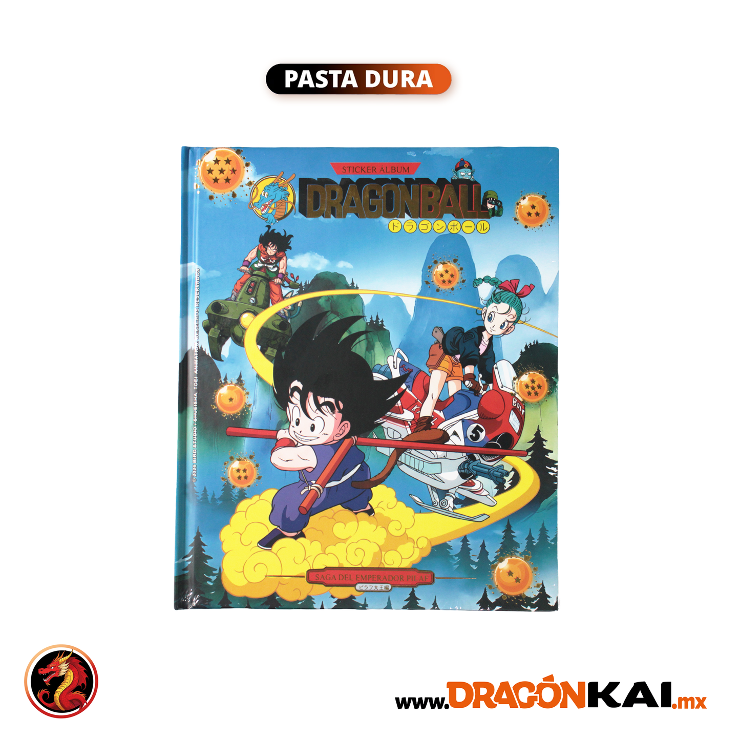 Álbum Pasta Dura Dragon Ball: La Saga del Emperador Pilaf + Set completo a pegar