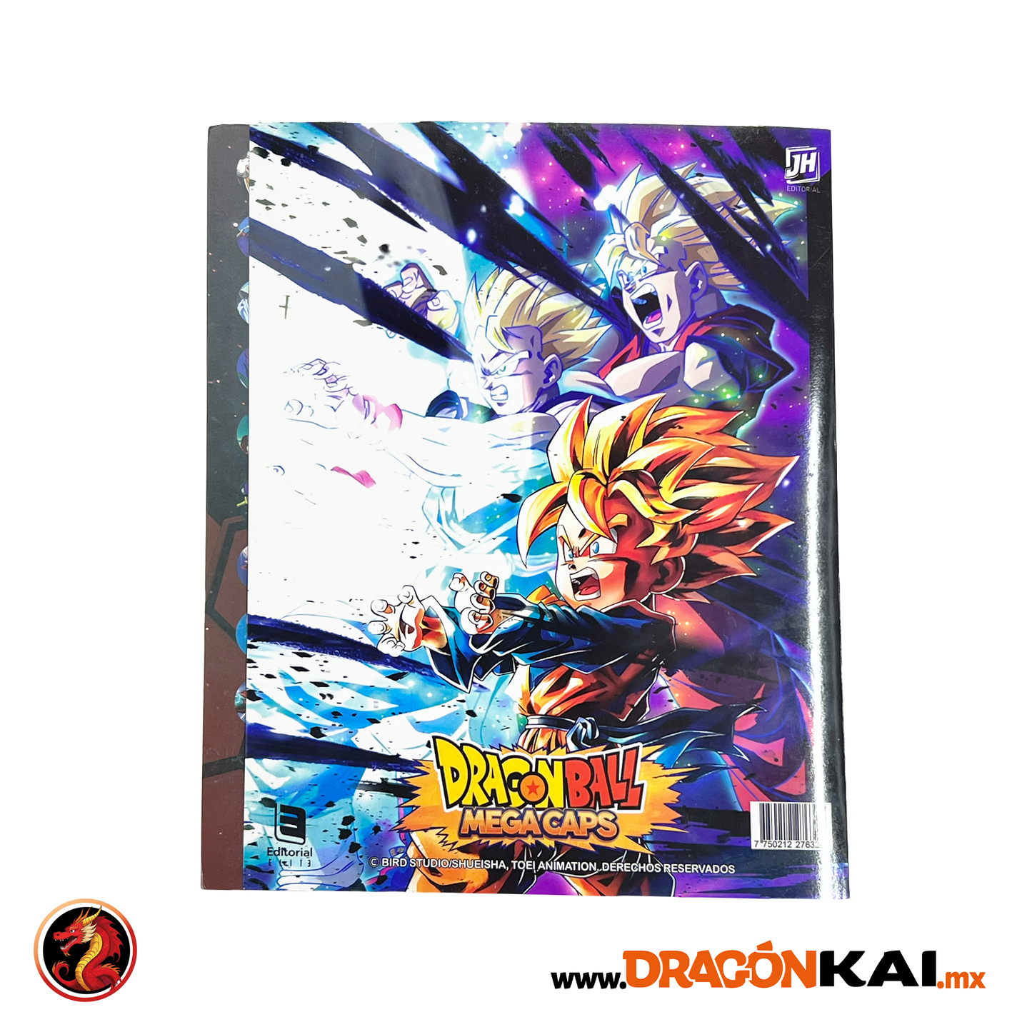 Álbum Pasta Dura Dragon Ball Galaxy: Enciclopedia de personajes + Set completo a pegar