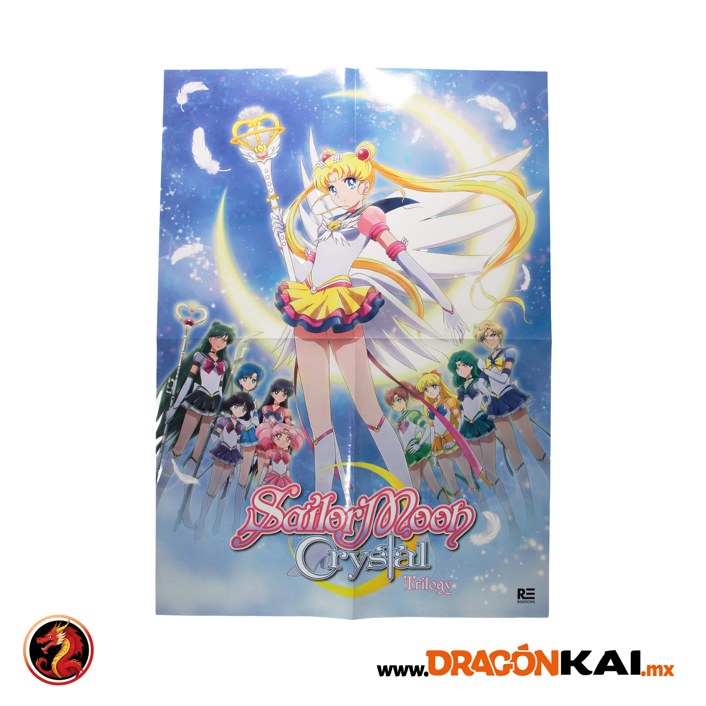 Álbum Pasta Dura Sailor Moon Crystal Trilogy + Set completo a pegar