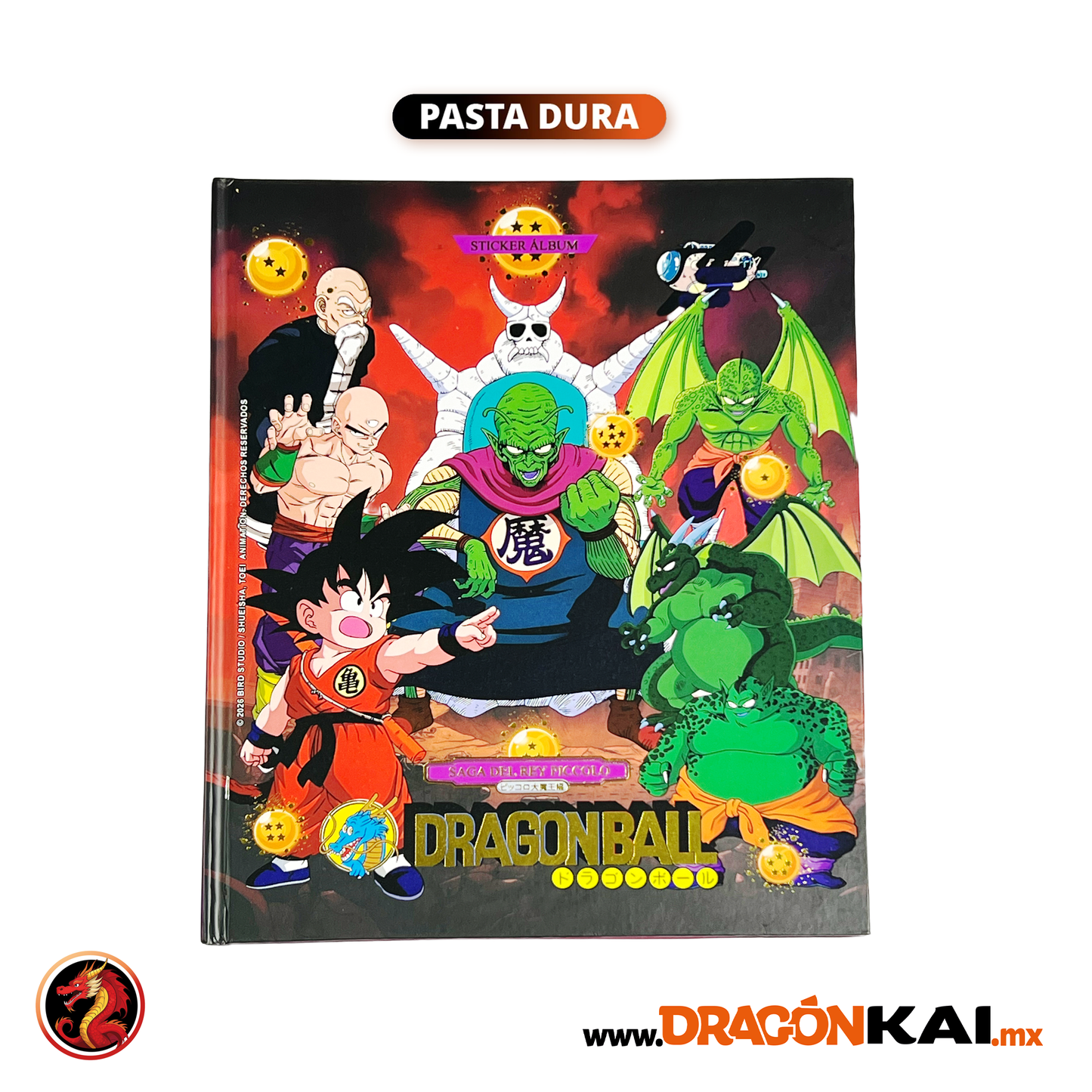 Álbum Pasta Dura Dragon Ball 3: Saga del Rey Piccolo + Set completo