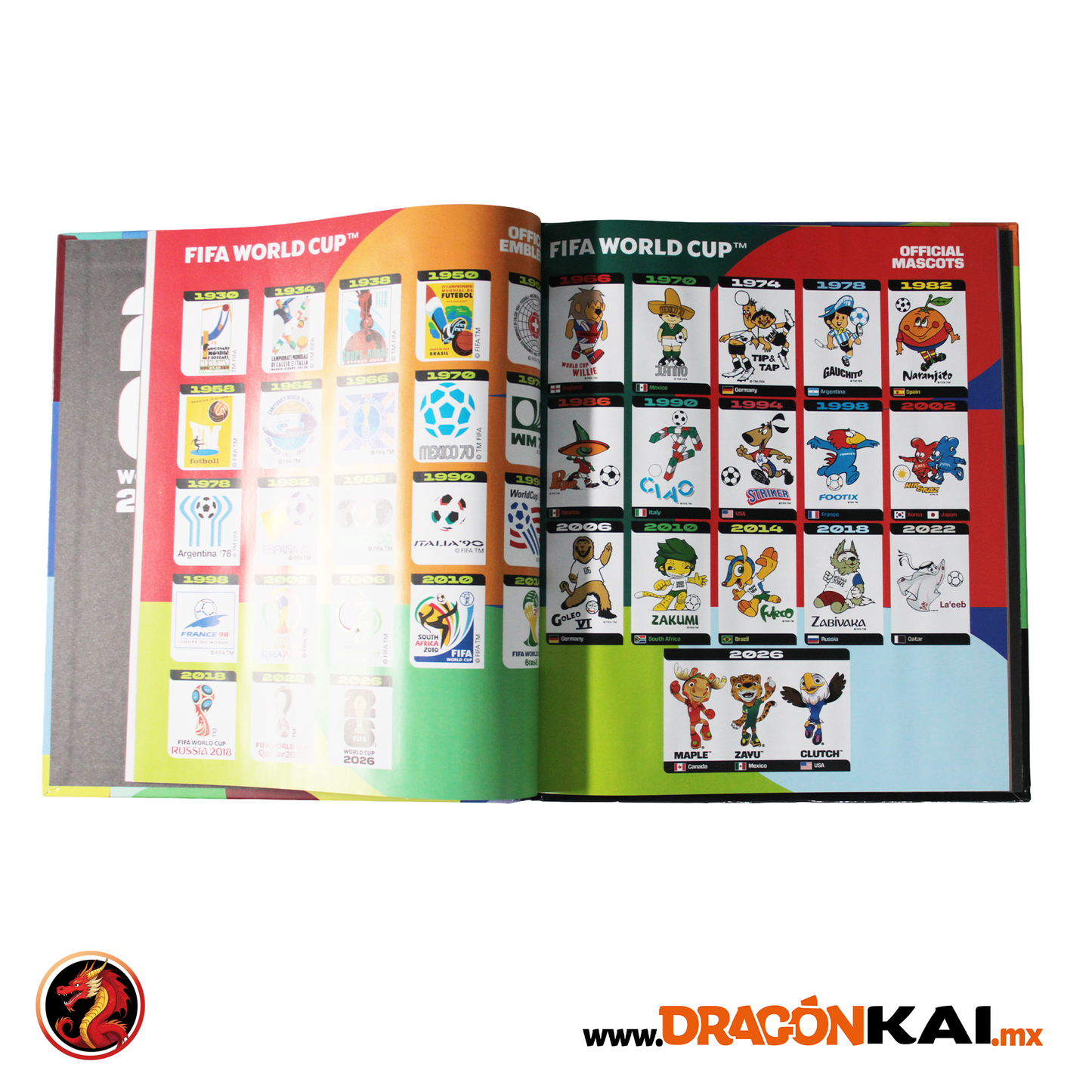 Álbum Oficial Pasta Dura Mundial 2026 (Panini) Versión Internacional