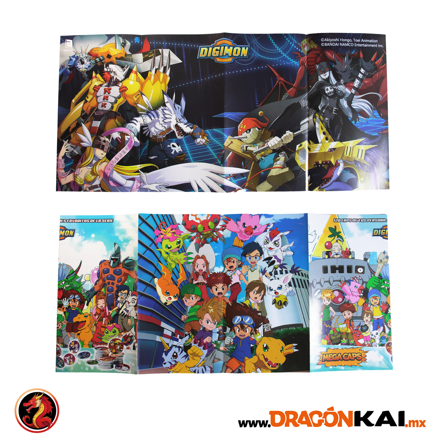 Album Enciclopedia Pasta Dura DIGIMON GALAXY + set completo a pegar