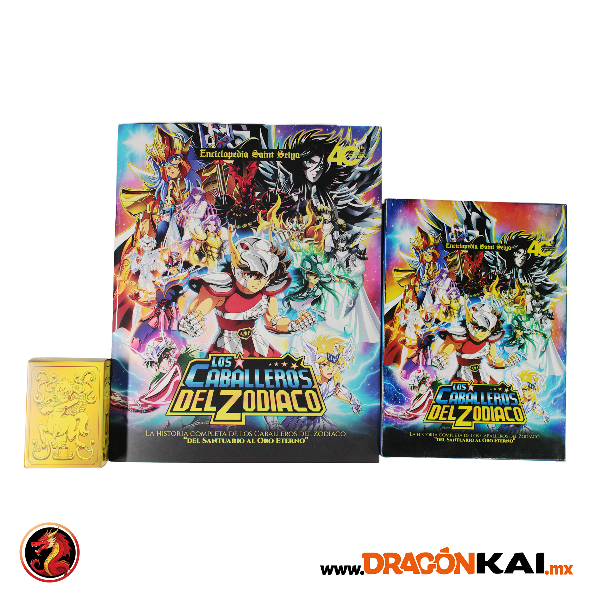 Álbum Caballeros del Zodiaco: La Historia Completa + Set completo