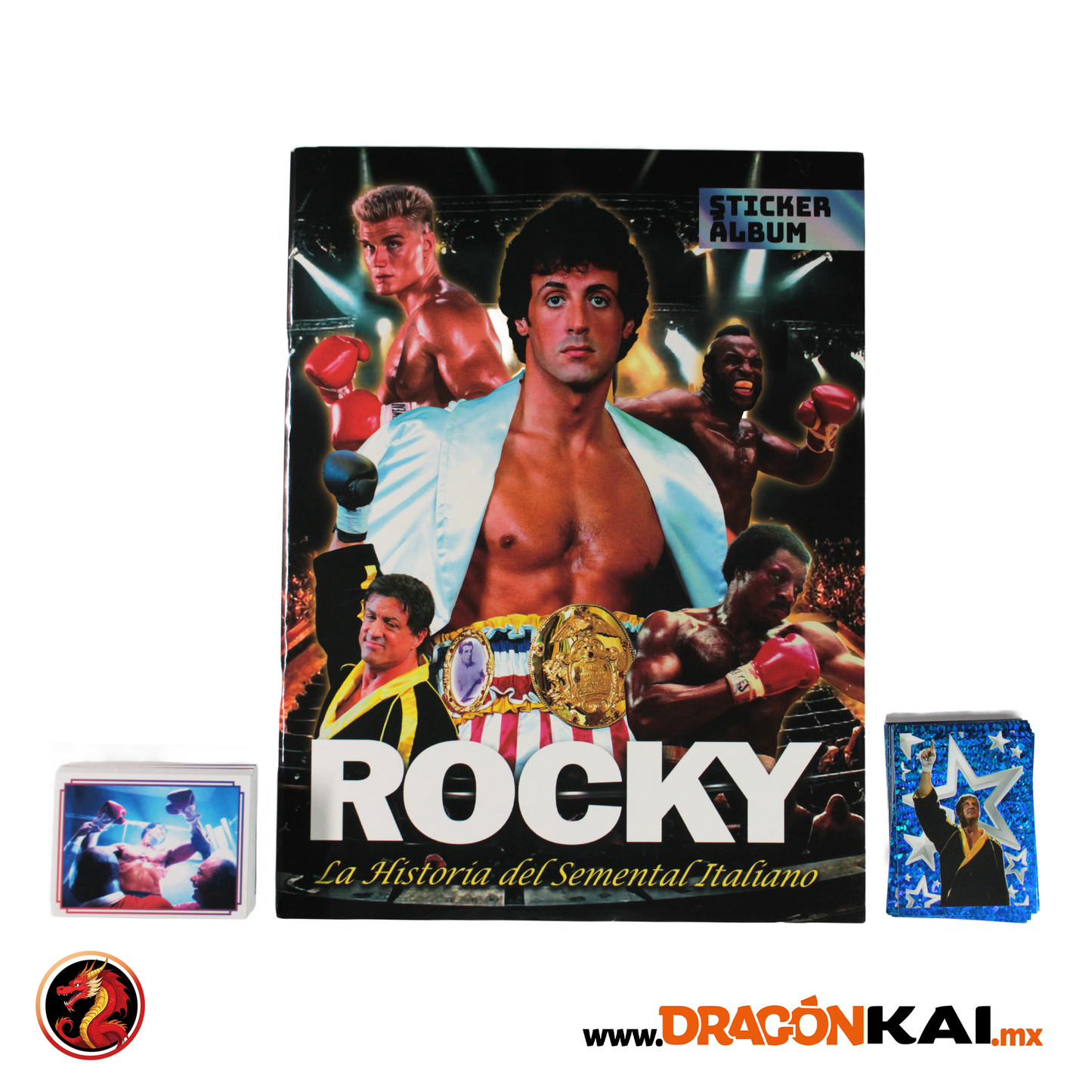Álbum Rocky: La Historia del Semental Italiano + Set completo a pegar
