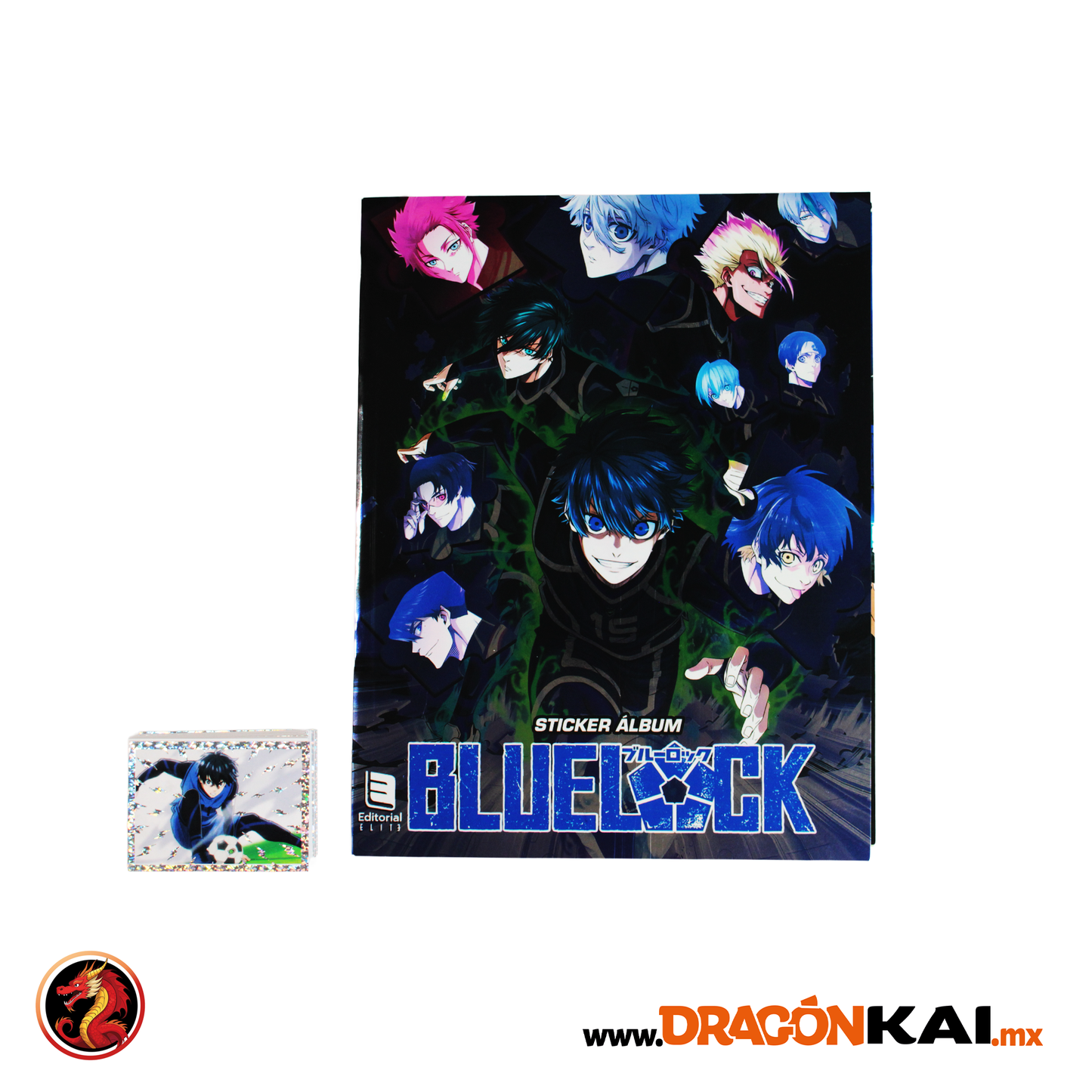 Álbum Blue Lock + Set completo de a pegar