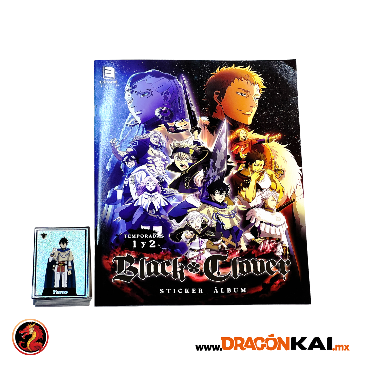 Álbum Black Clover + Set completo a pegar