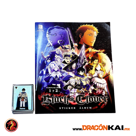 Álbum Black Clover + Set completo a pegar