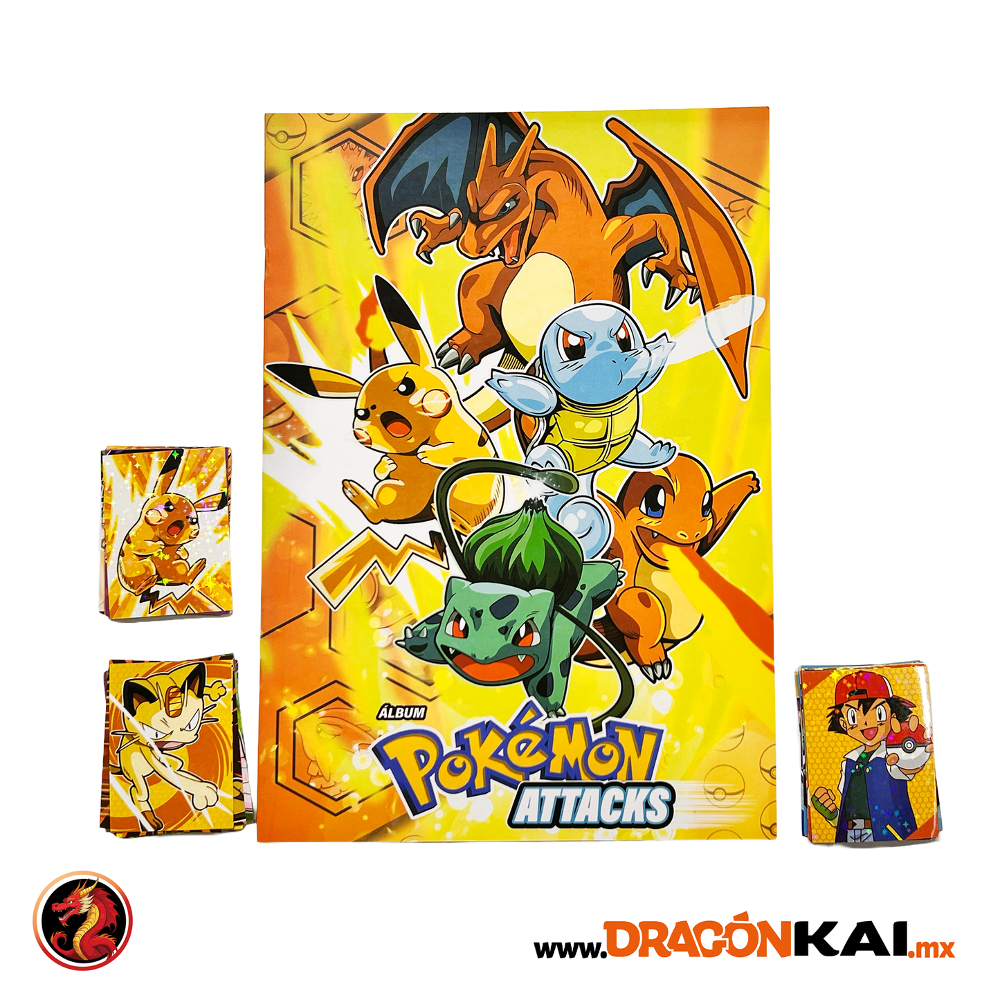 Álbum Pokemon Attacks + Set a completo a pegar