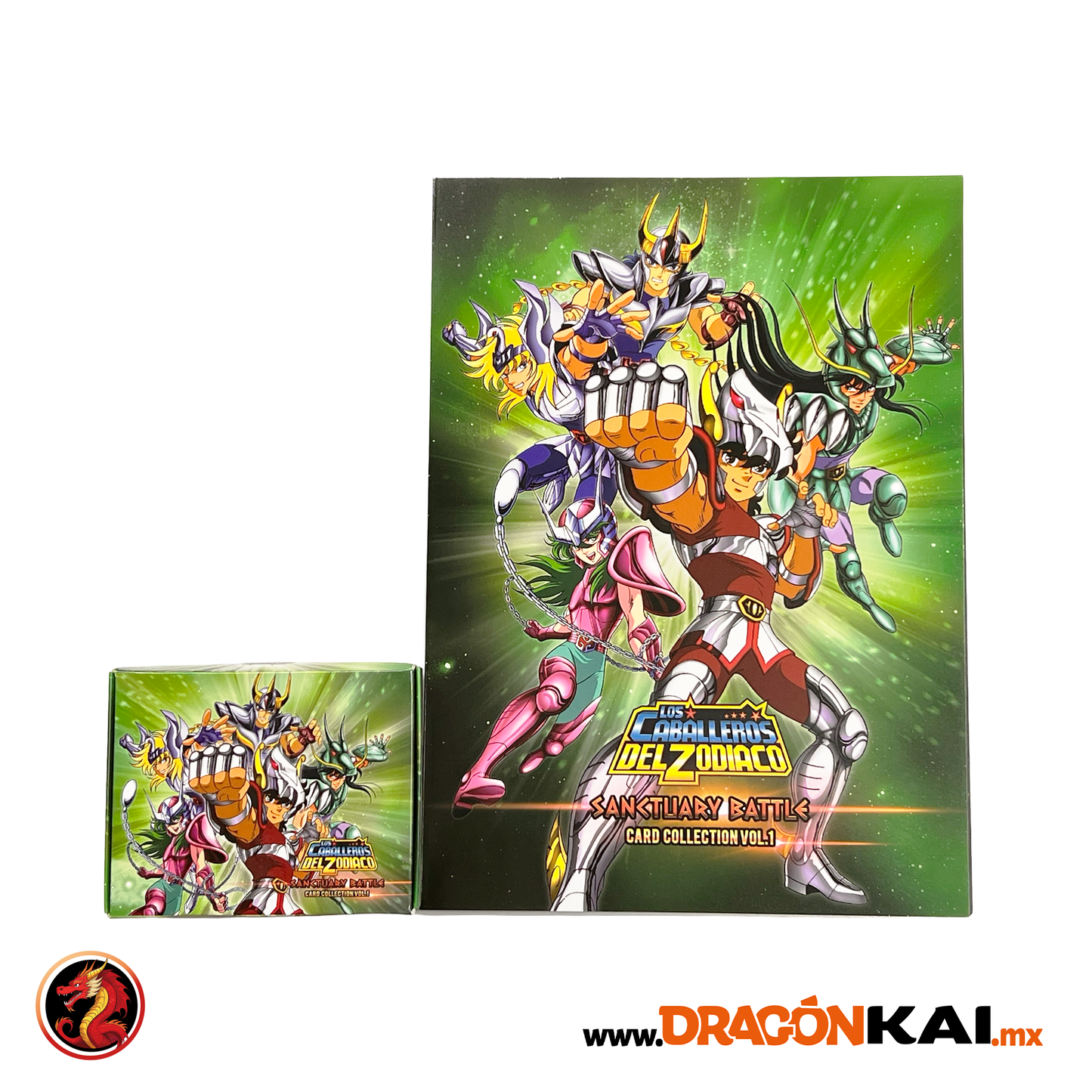 Coleccion de Tarjetas Caballeros del Zodiaco: Sanctuary Battle Vol. 1. Set completo + Coleccionador