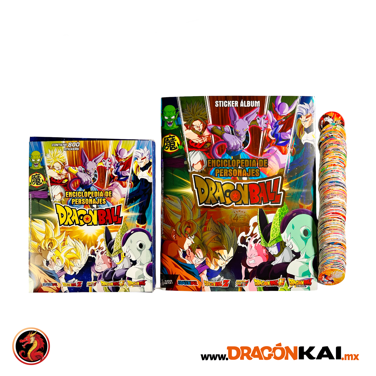 Album Enciclopedia Dragon Ball + Set completo a pegar