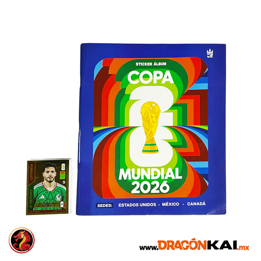 Album Copa del Mundo 2026 (Editorial 3 Reyes) + Set completo a pegar