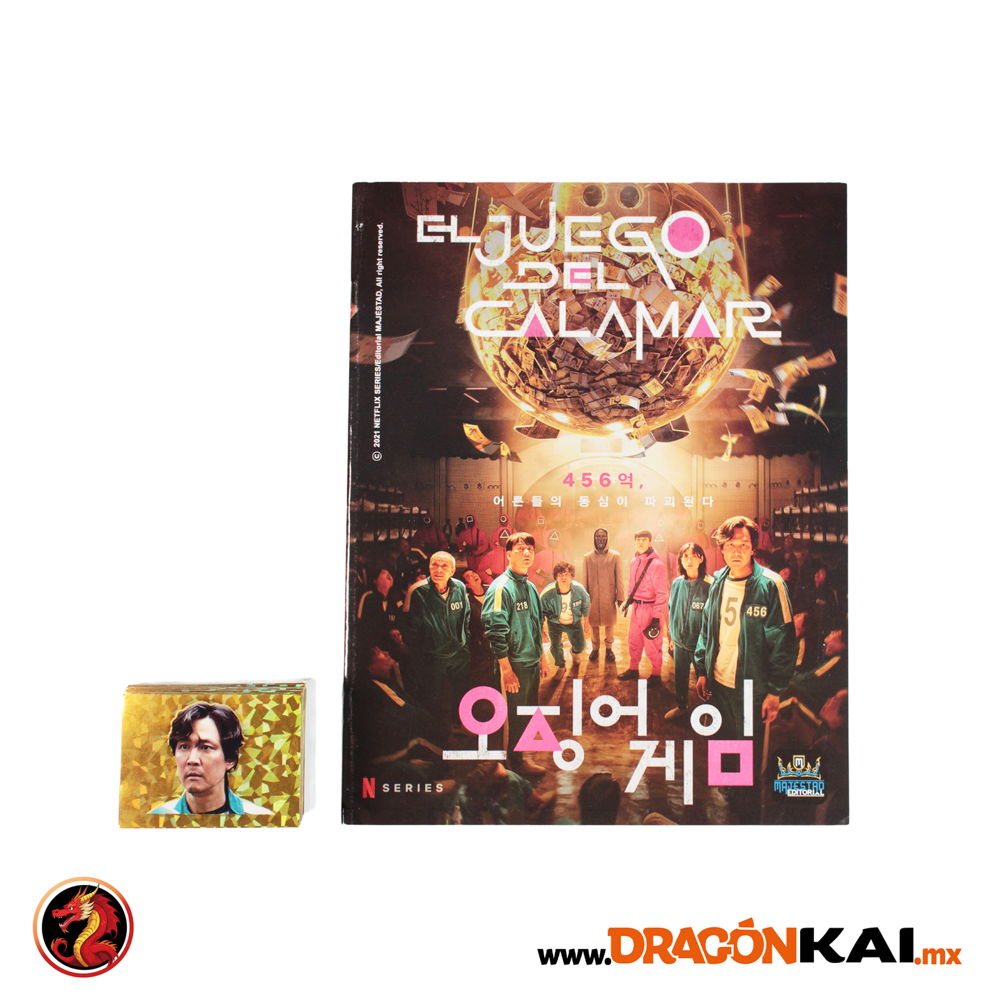 Álbum El Juego del Calamar + Set completo a pegar