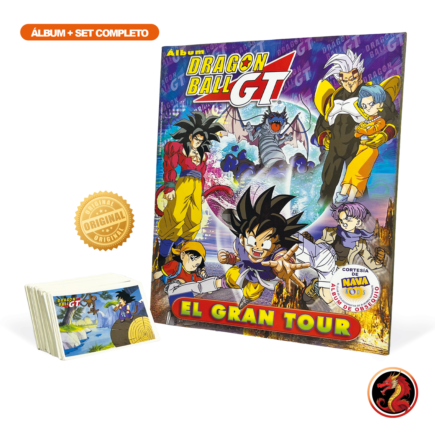 Álbum Dragon Ball GT (Original Navarrete) + Set completo y armables