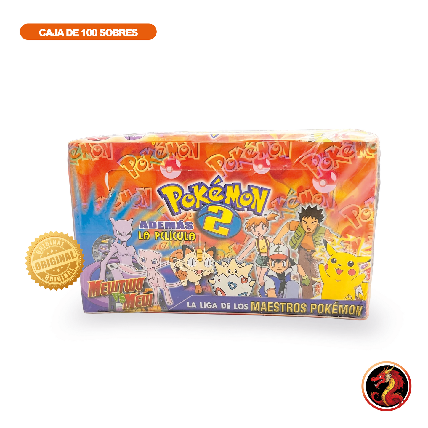 Caja Pokémon 2 Navarrete – 100 Sobres | Original y Sellada